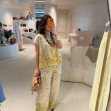 Conjunto Calça e Blusa com Print às Bolinhas | Ottod'ame