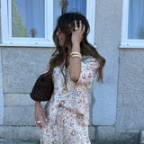Conjunto Blusa e Calça Bege Estampado | Scotch & Soda