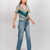 T-Shirt Elise em Malha Tricotada | CECILIA PRADO