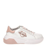 Ténis LOVE MOSCHINO branco e rosa
