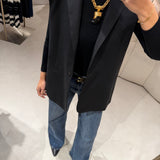 Colete preto Roger | Liviana Conti