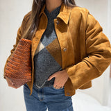 Camisola Oversized em Mistura de Alpaca Cinza e Camel Gaston | SEMICOUTURE