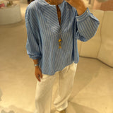 Camisa Scotch & Soda com riscas verticais