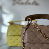 Liu Jo lime crossbody bag with precious stones