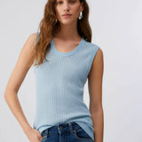 Top de Malha fina Azul | LIU JO