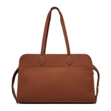 Mala Tote Bag em Camel | Love Moschino