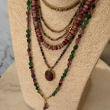 Conjunto 2 | Colares Verdes e Rosa