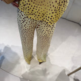 Conjunto Calça e Blusa com Print às Bolinhas | Ottod'ame