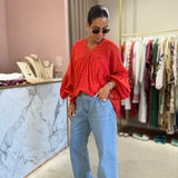 Blusa SCOTCH & SODA com estampado colorido