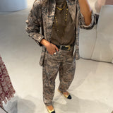 Camisa Paisley em Veludo de Algodão | LIU JO