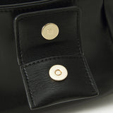 Clutch de Mão Mini Lock Preto | Love Moschino