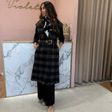 Colete Reversível em Fazenda de Lã Cinza | TWINSET