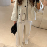 Trench Curta Waylen Cinza | LIVIANA CONTI