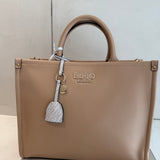 Tote Bag com Charm em Nude | LIU JO