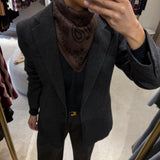 Bandana em Malha Castanha | VIOLETA