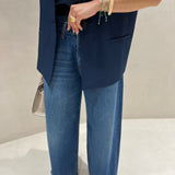 Calça jeans wide leg