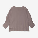 Conjunto Blusa e Calça Cinza Fluido | OTTOD'AME
