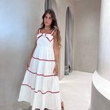 Vestido Sul em branco