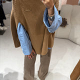 Pullover Capa em Mistura de Lã | TWINSET