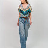 T-Shirt Elise em Malha Tricotada | CECILIA PRADO
