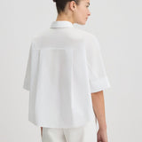 Camisa branca Liu Jo em popelina