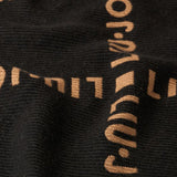 Xaile Jacquard com Franjas Preto | Liu jo
