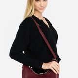 Mala de Ombro Hobo small em bordeaux| Liu Jo