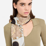 Lenço Estampa Foulard Camel | Liu Jo