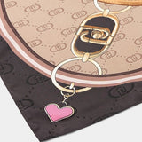 Lenço Estampa Foulard Camel | Liu Jo