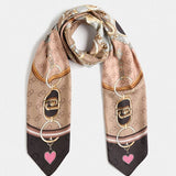 Lenço Estampa Foulard Camel | Liu Jo