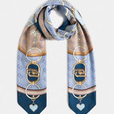Lenço Estampa Foulard Azul | Liu Jo