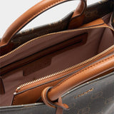 Mala de Mão Tote Bag Logotipada Camel | Liu Jo