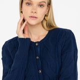 Cardigan em Malha de Lã | Liu Jo