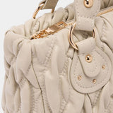 Mala Small Quilted Bag Ecru | Liu Jo