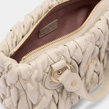 Mala Small Quilted Bag Ecru | Liu Jo