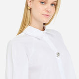Camisa de Algodão com Laços | Liu Jo