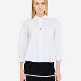 Camisa de Algodão com Laços | Liu Jo