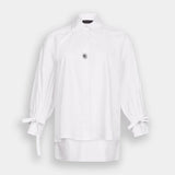 Camisa de Algodão com Laços | Liu Jo