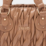 Mala Small Quilted Bag Camel | Liu Jo