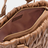 Mala Small Quilted Bag Camel | Liu Jo