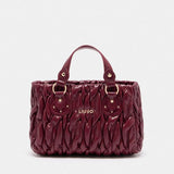 Mala Small Quilted Bag Bordeaux | Liu Jo