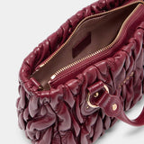 Mala Small Quilted Bag Bordeaux | Liu Jo