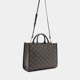 Mala de Mão Tote Bag Logotipada Preta | Liu Jo