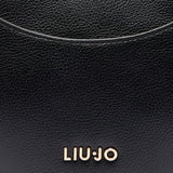 Mala de Ombro com Charm em Preto| Liu jo