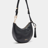 Mala de Ombro com Charm em Preto| Liu jo
