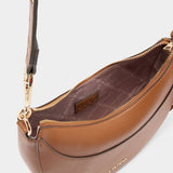 Mala de Ombro com Charm em Camel | Liu jo