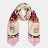 Lenço Estampa Foulard Rosa | Liu Jo