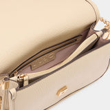 Mala Crossbody Ecru com Corrente | Liu Jo