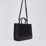 Tote Bag com Charm em Preto | LIU JO