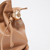 Bolsa de Ombro Média Riccy Camel | Liu Jo